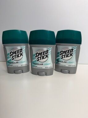 Speed stick deodorant lot of 3 Regular Light